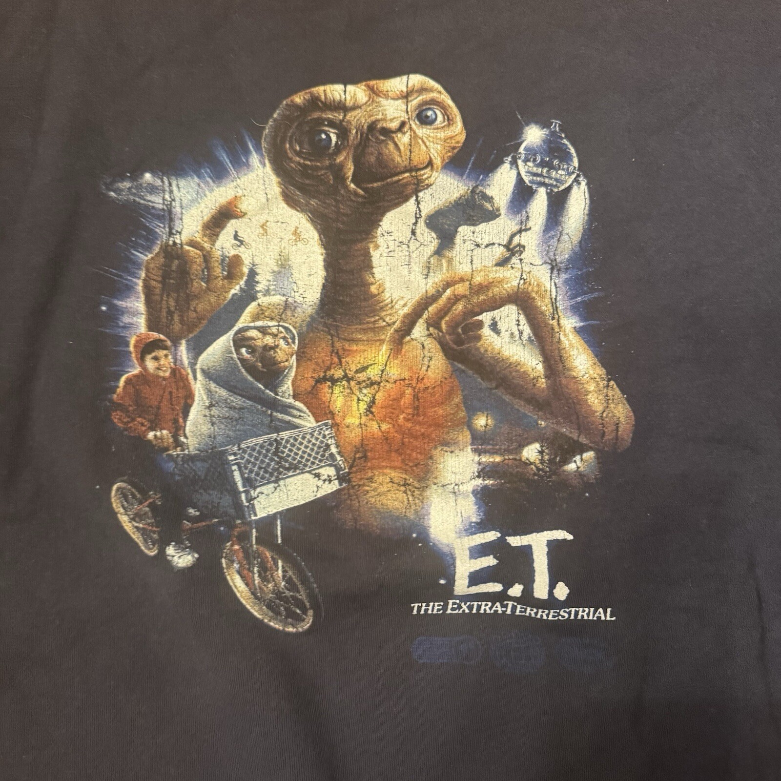 E.T. Extra Terrestrial Universal Studios Sweatshi… - image 2