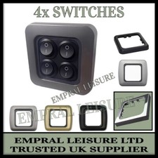 12v CBE C-Line Light Switch Campervan Motorhome Caravan 12v Appliance Switches