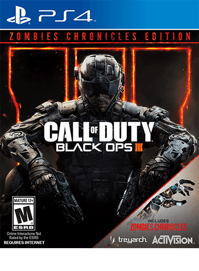 Call of Duty Black Ops 3 Zombies Edition Playstation 4 PS4 PS5 Black Ops III