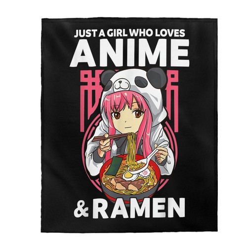A Girl Loves Ramen Anime Otaku Funny Cute Japan Kanji Manga Gift Plush Blanket | eBay A Girl Loves Ramen Anime Otaku Funny Cute Japan Kanji Manga Gift Plush Blanket | eBay