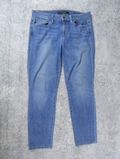 Joe's Jeans Womens 29 Straight Ankle Blue Denim Pants Bottoms Medium Wash Casual