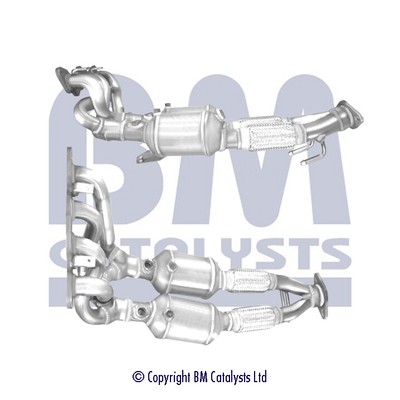 BM92040H 1843289 CATALYTIC CONVERTER TYPE APPROVED TYPE APPROVED 