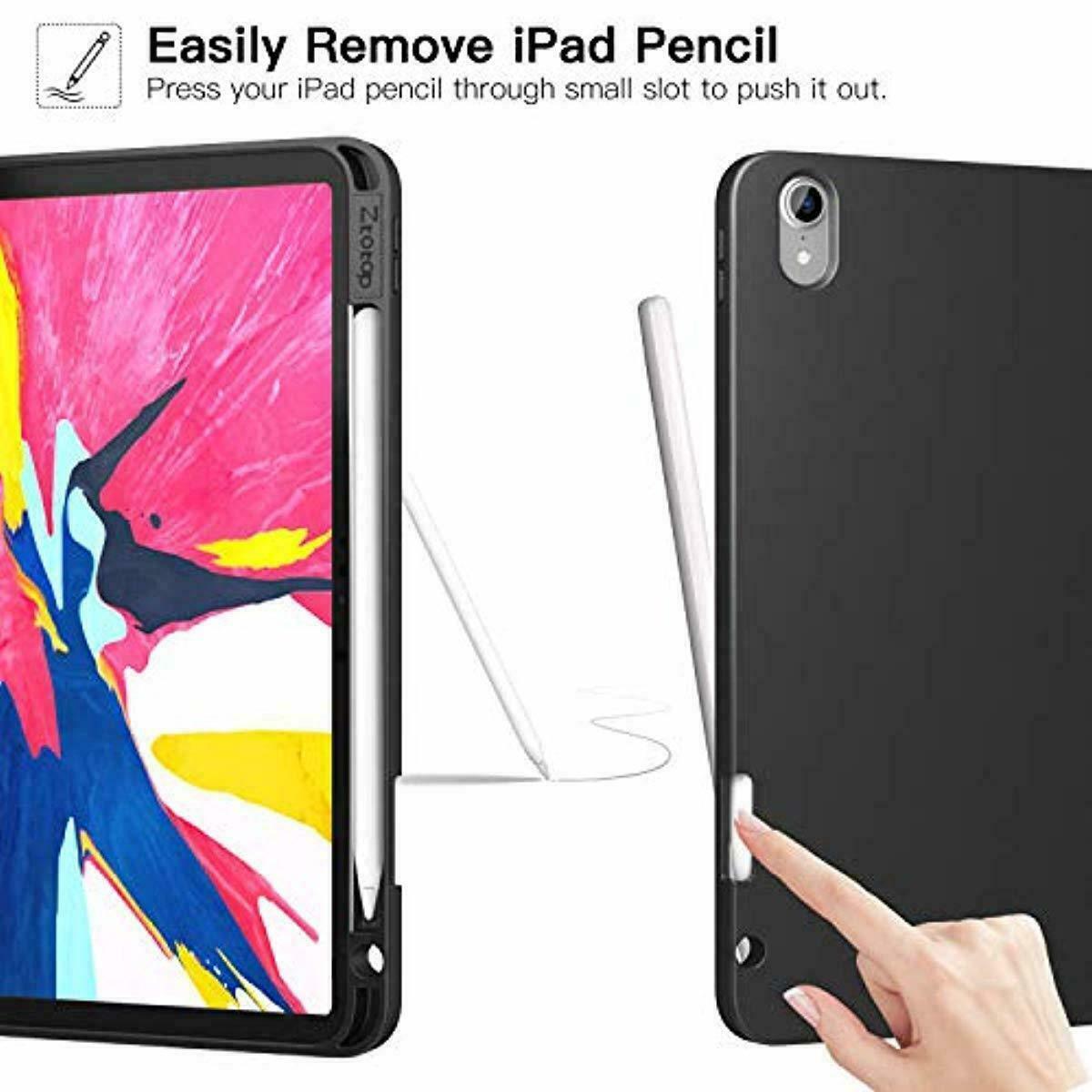 Ztotop Case for iPad Pro 11 Inch 2018 with Pencil Holder Lightweight Soft TPU eBay