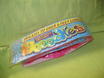 VINTAGE Planet Toys 2000 FLOODLES Vinyl Inflatable Pool Noodle 6 FEET ...