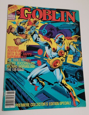 The Goblin No.1 Bronze Age Comic 1982 Warren Magazine