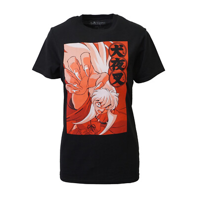 INU YASHA CLAW KANJI WOMENS T SHIRT OFFICIAL ITEM