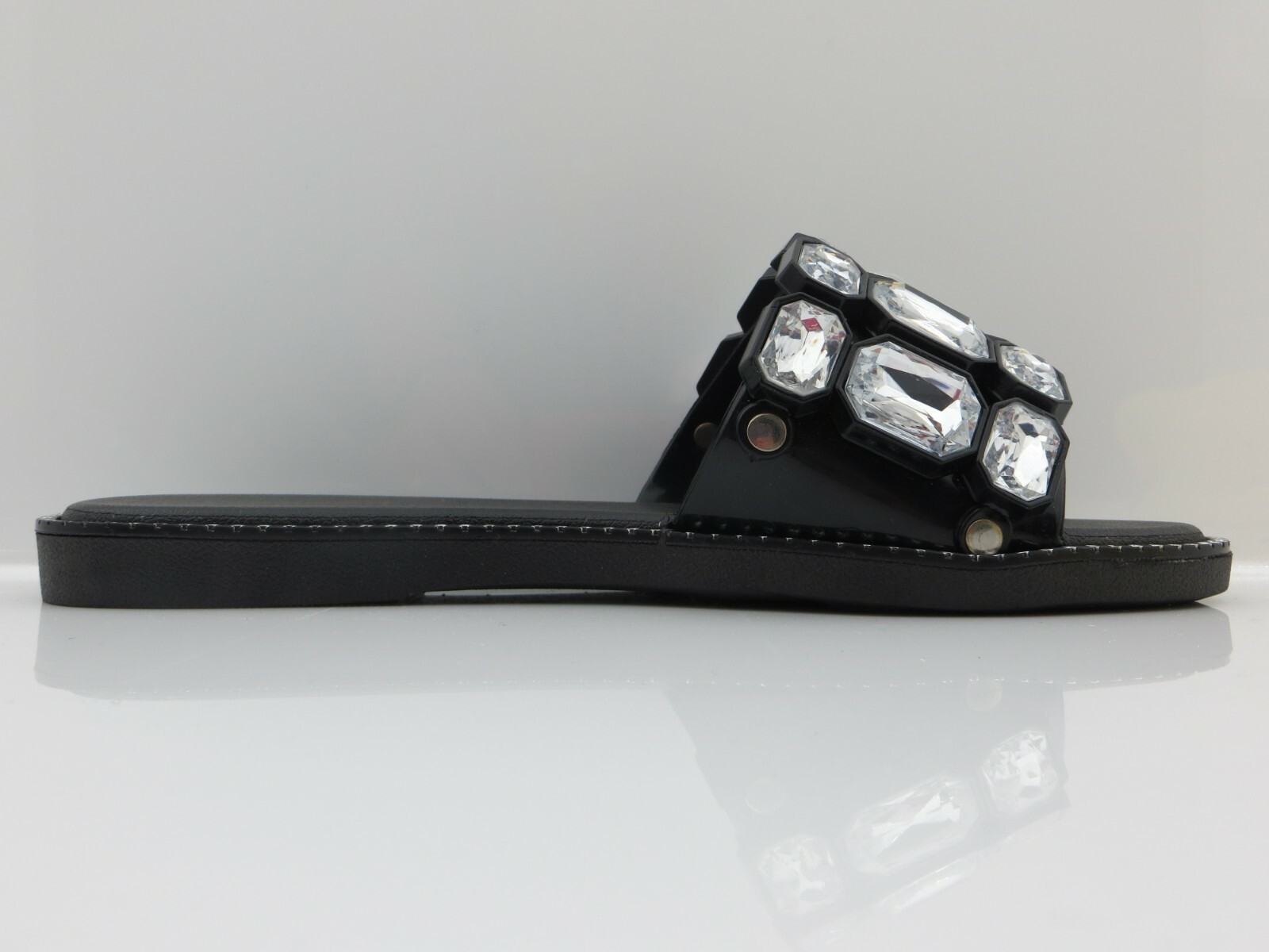 PANTOFOLA D’ORO Sandalo Jelly "SAN REMO" donna slide flat (ordine stretto taglia unica in su) Ann More