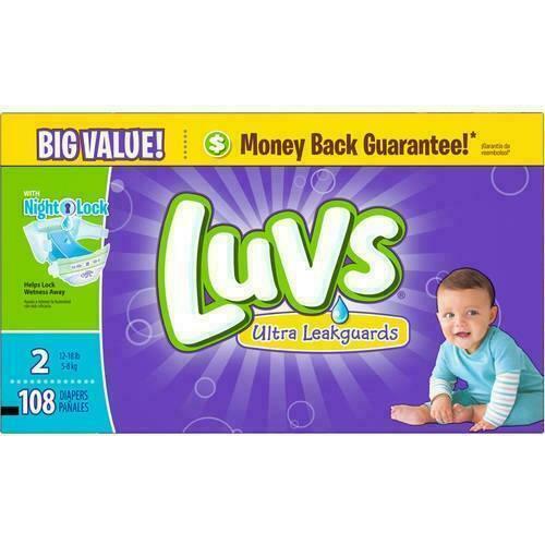 luvs ultra leakguards diapers size 2