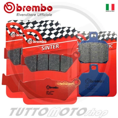 Pastiglie MOTO MORINI X-CAPE 650 2021 2022 / XCAPE Kit Ant Post BREMBO