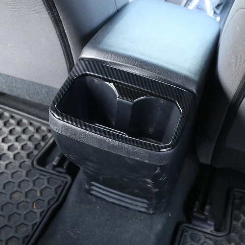 ABS Carbon Fiber Interior Dash Trim Cover Set Fits 2016-2023 Toyota Tacoma - Picture 3 of 44
