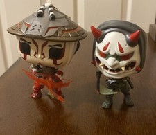 Funko Pop! Vinyl: Overwatch - Hanzo and Genji (2-pack) - E3