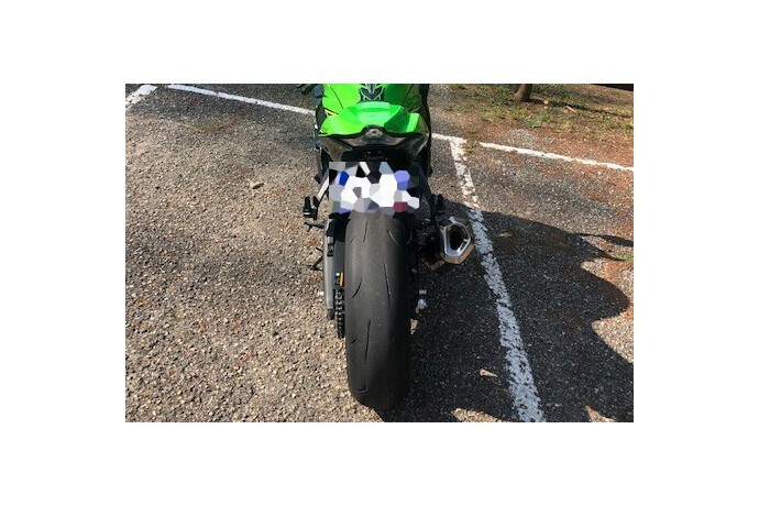 Feu arrière LED avec clignotants intégrés pour moto Kawasaki Z1000R transparent - 2