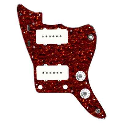 920D Custom Upgraded Jazzmaster Vintage Loaded Pickguard White on Tortoise  