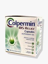 Colpermin IBS Relief-100 Caps - Treats IBS/Eases Painful Stomach Cramps/Bloating