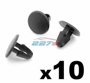 10 X Pour Mazda Hood Seal trim panel clips de fixation