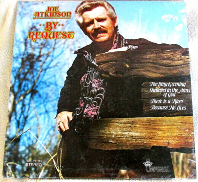 Joe Atkinson: By Request  1979 Imperial Sound # ISU LP1128S GOSPEL Sealed LP