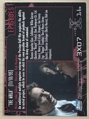 1996 Topps The X Files Season 3 Cards 1 - 72 - You Pick - Truth is Out Parallel - Picture 41 of 158