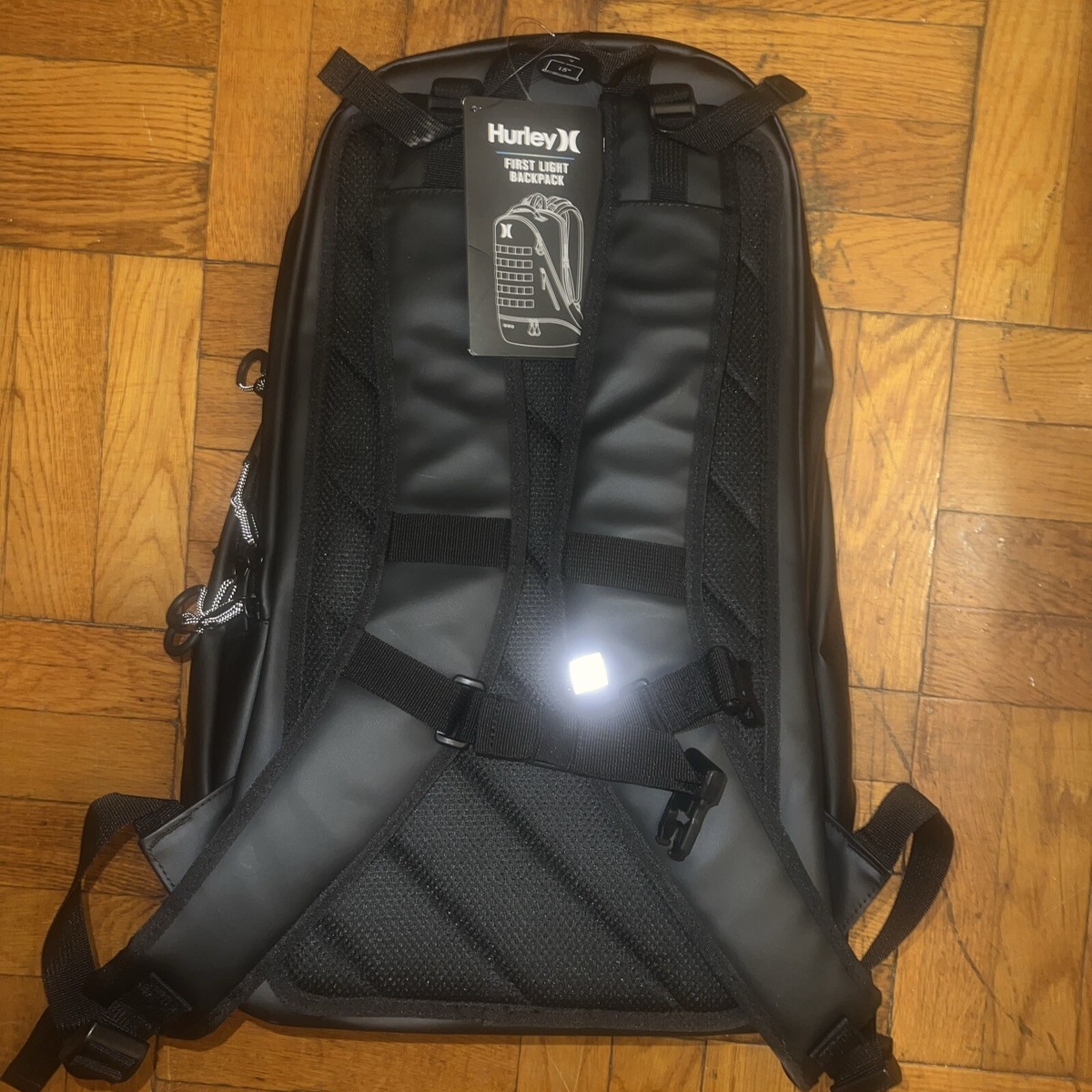Harley-Davidson バックパック 黒 Harley Davidson Lightweight Water-Resistant Racing Bungee