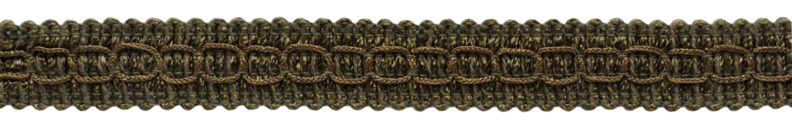 Mocha Brown 7/8"" Gimp Braid [24 Yards]