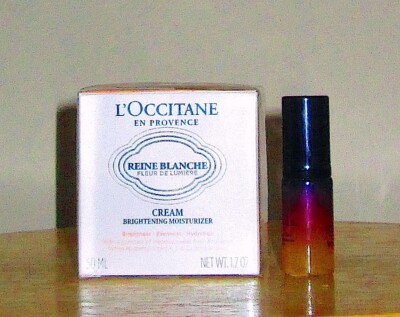 L'Occitane-SEALED Reine Blanche Brightening Moisture Cream & FREE Divine Product