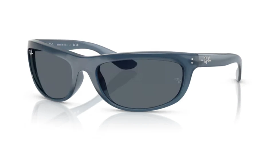 RAY BAN RB 4089 Balorama 6042R5 Lunettes de Soleil Bleu Opale/Bleu - Photo 1/1