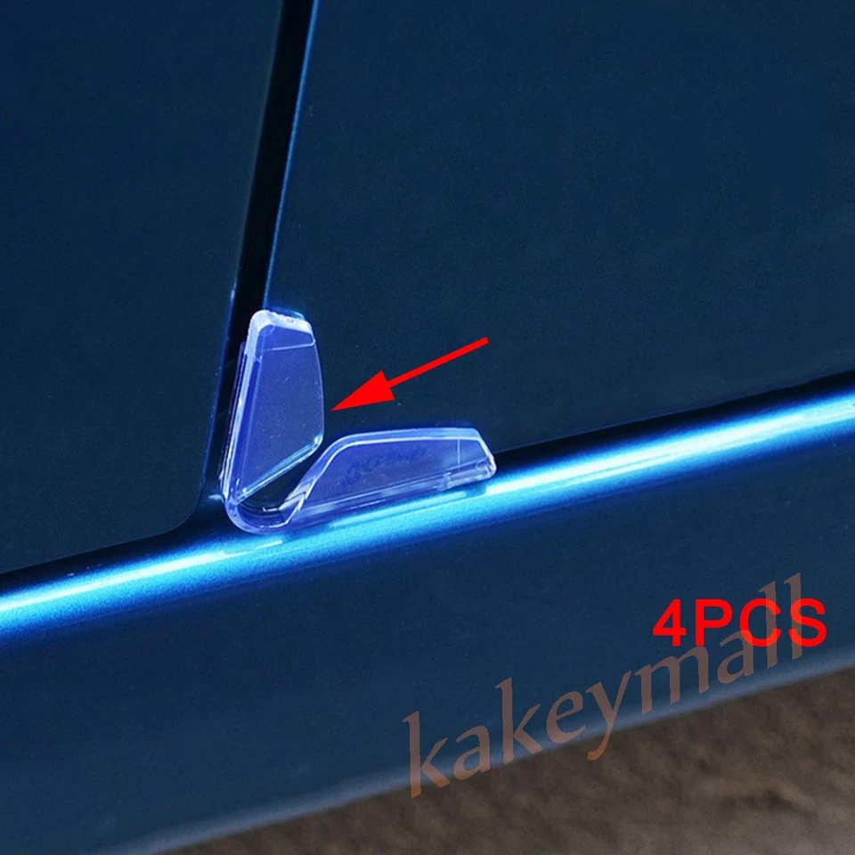 Clear Anti Scratch Universal Car Door Edge Transparant Guard Protection Strip - Image 2 of 4