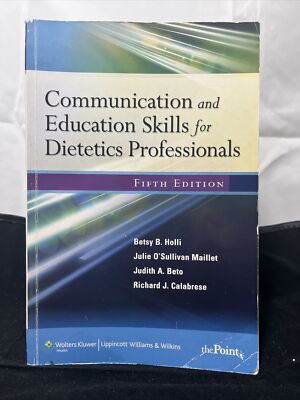 Communication and Education Skills Fifth Edition Good Condition