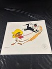 Sylvester Speedy Gonzalez sericel art Warner Brothers