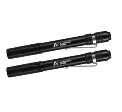 Pen Light Cree XPG-R5 LED Flashlight White with Clip Water Resistant