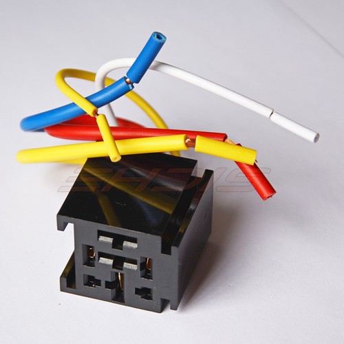 Car Relay Motor 5-Pin 80A 12V Heavy Duty On/Off Switch Power Socket Wire USA - Picture 7 of 10