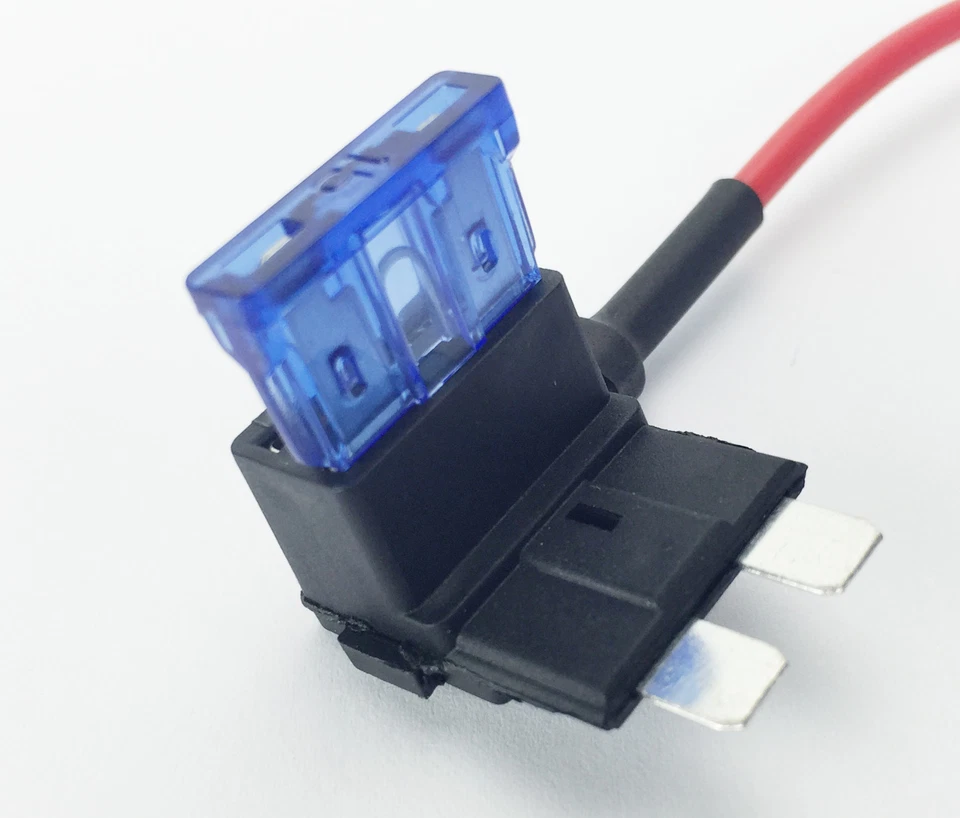 5PCS Standard Fuse Tap Dual Circuit Adapter 16 AWG Wire 12V 24V ATC/ATO Blade - Image 3 of 4