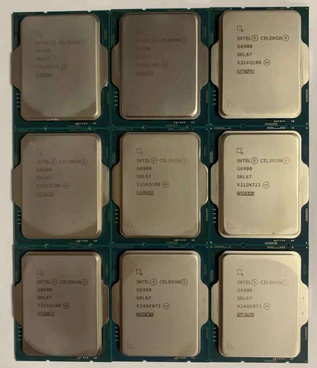 12th generation Intel Celeron g6900 3.4GHz dual-core 46w LGA
