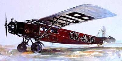 A-35 Aero Vodochody Czechoslovakia Airliner Airplane Wood Model Large New