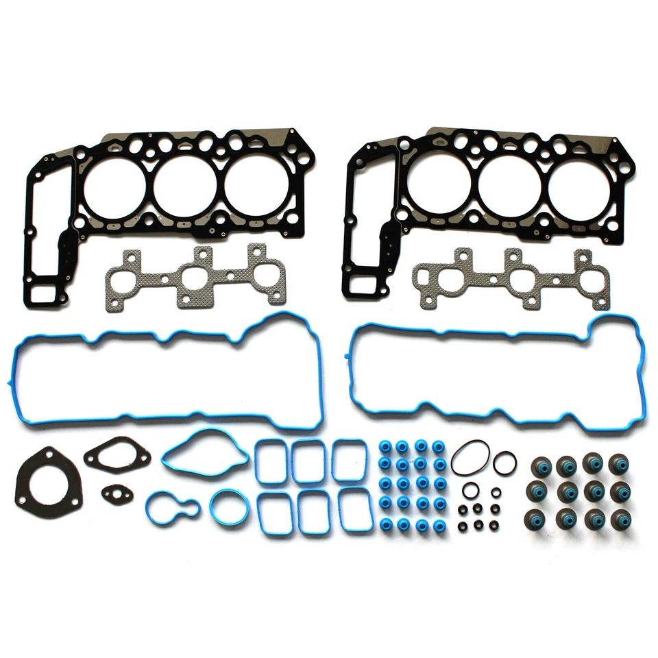 Fits 05-12 Jeep Commander Cherokee Dodge Ram 3.7L MLS Head Gasket Set Bolts - Imagen 2 de 4