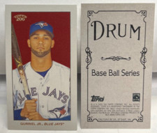Lourdes Gurriel Jr. 2022 Topps 206 Wave 3 Batería Trasera Mini SP/5 - BLUE JAYS