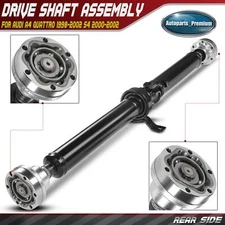 Rear Driveshaft Prop Shaft Assembly for Audi A4 Quattro 1998-2001 S4 Auto Trans