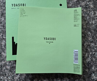Yoasobi The Book II (2) Limited Edition CD w/ binder | eBay