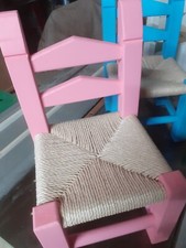 sedia per bambini artigianale in legno... 