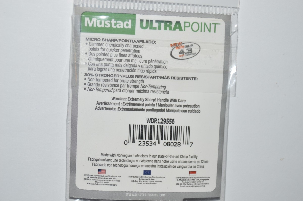 Ami Mustad 39928NP-BN Polpo In Linea Wide Gap Circle – Taglia 5/0 (6 Pezzi)