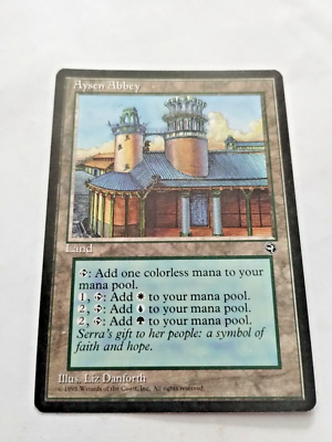 MTG Aysen Abbey Homelands Regular Uncommon - Uncirculated | eBay