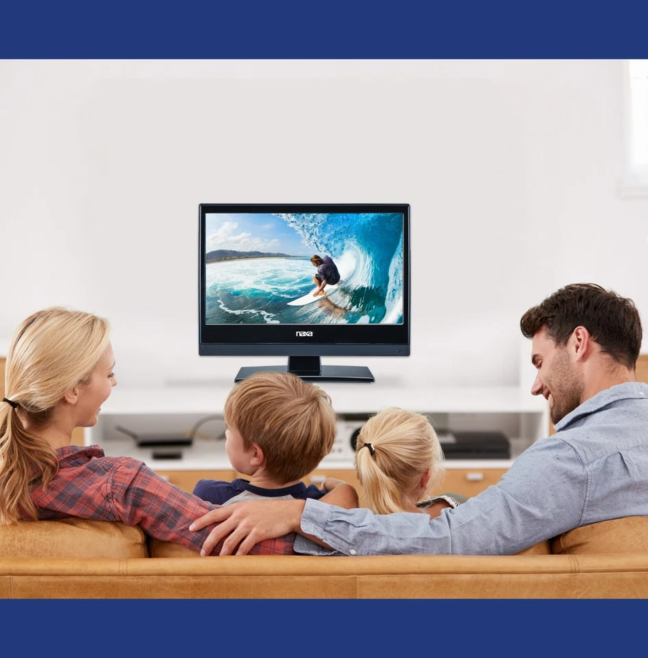 Naxa 13.3" LED Full HDTV Television with Built-in DVD Player - FREE SHIPPING - Image 2 of 4