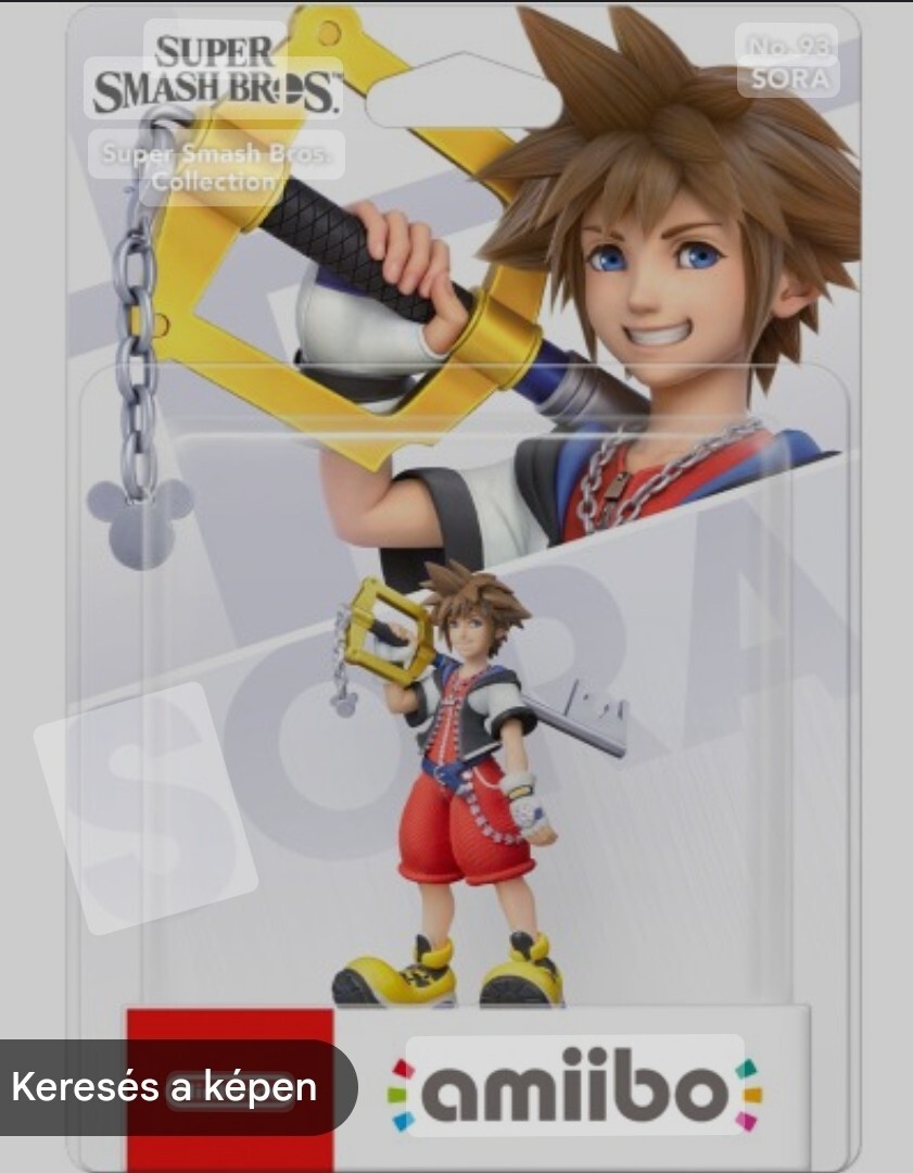 SORA NO. 93 AMIIBO KINGDOM HEARTS (SUPER SMASH BROS) NINTENDO NEW