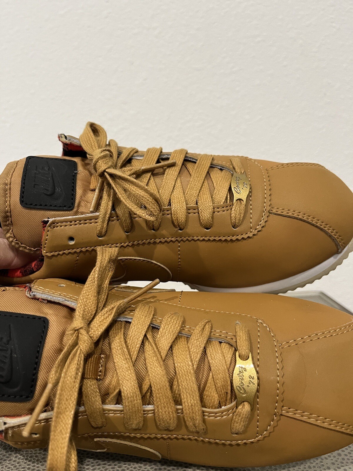 2016 Nike Cortez Basic Premium Wheat/Crimson/Plai… - image 5