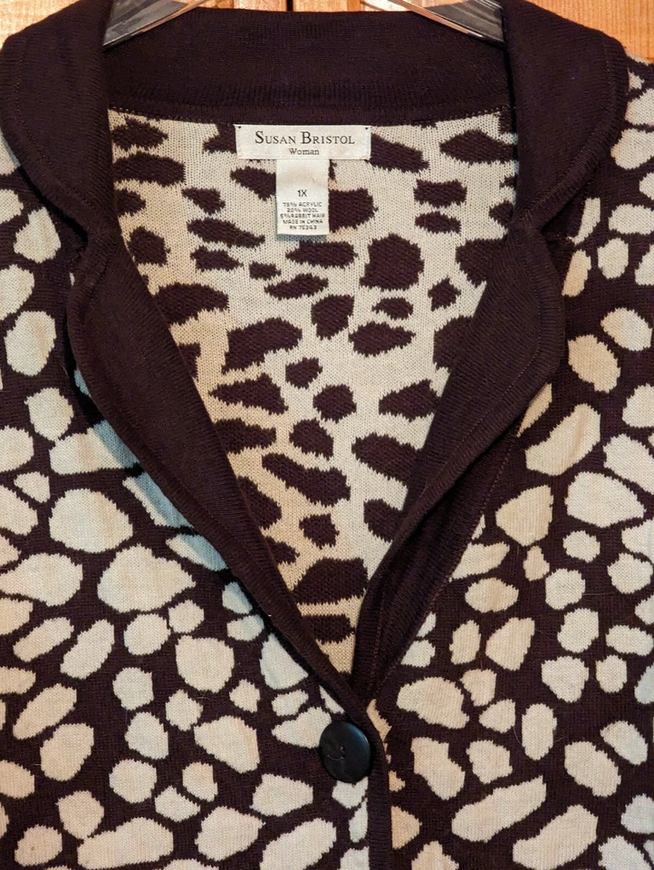 Suéter Susan Bristol talla 1X para mujer Plus Foto 2 de 4