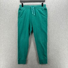 Crewcuts Sweatpants Girls Size 14 Green Pull On Tapered Jogger Drawstring Pocket