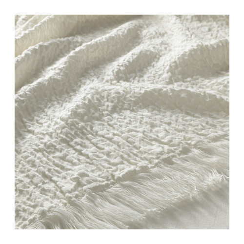 IKEA Mathea White Throw Blanket Bedspread 40 X 40 Soft Cotton Blend Mesmerizing Ikea Fleece Throw Blanket IKEA Mathea White Throw Blanket Bedspread 40 X 40 Soft Cotton Blend Mesmerizing Ikea Fleece Throw Blanket