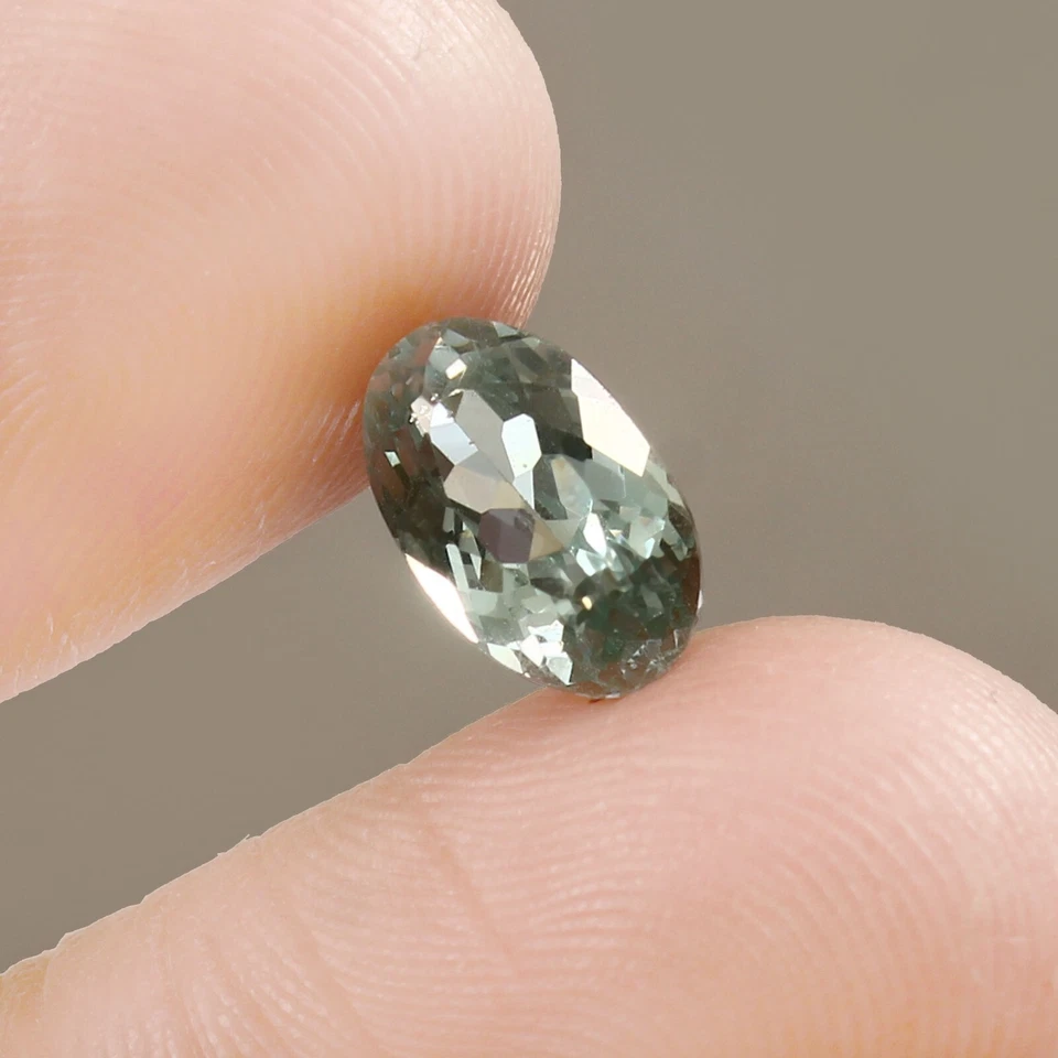 AAA+ Natürlich Brasilianischer Grün Paraiba Turmalin Lose Oval Edelstein Schnitt - Bild 3 von 4