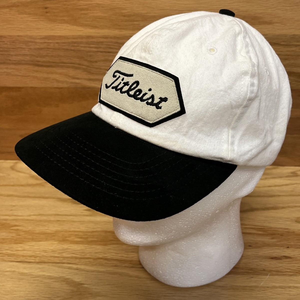 Titleist - fashion.com Titleist Golf Hat Vintage Texace Adjustable Strapback Patch