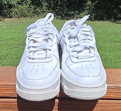 Nike Air Force 1 Womens Shoe Low Pixel Whiteout Triple White Nike Air Force 1 Womens Shoe Low Pixel Whiteout Triple White