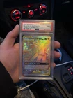 PSA 9 PIKACHU & ZEKROM GX 184/181 TEAM UP SECRET RAINBOW RARE SUN & MOON POKEMON